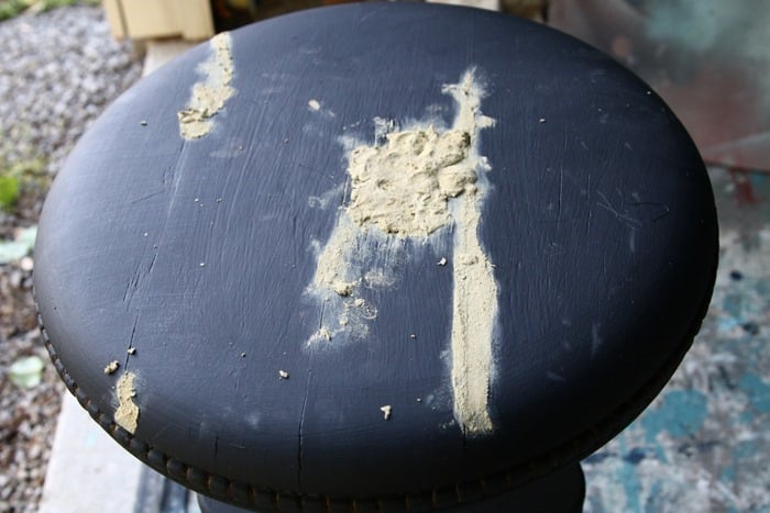 how to fill holes in furniture and paint (3)