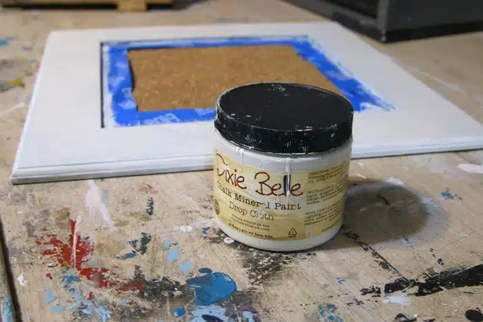 how to paint wood with two color layered paint
