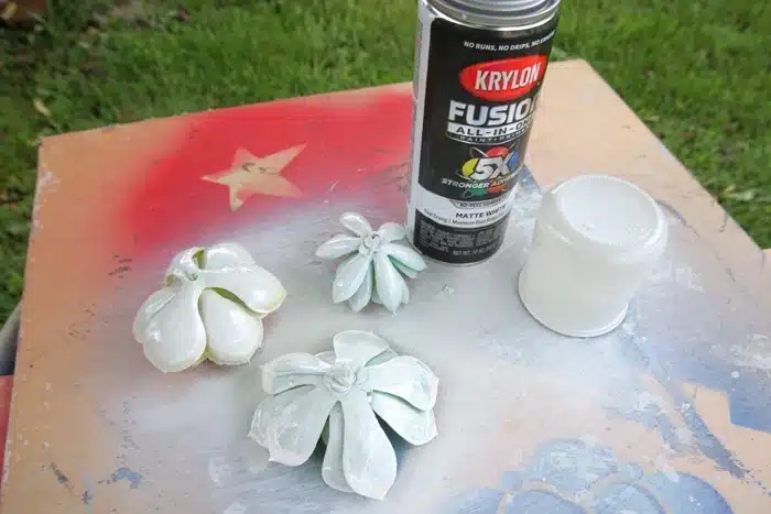 how to spray paint artificial or faux succulents