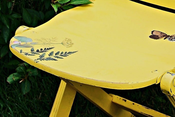 Furniture Decorated With Re-Design with Prima My Findings Decor Transfer