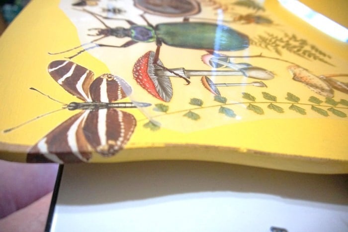 applying Re-Design with Prima decor transfers to furniture