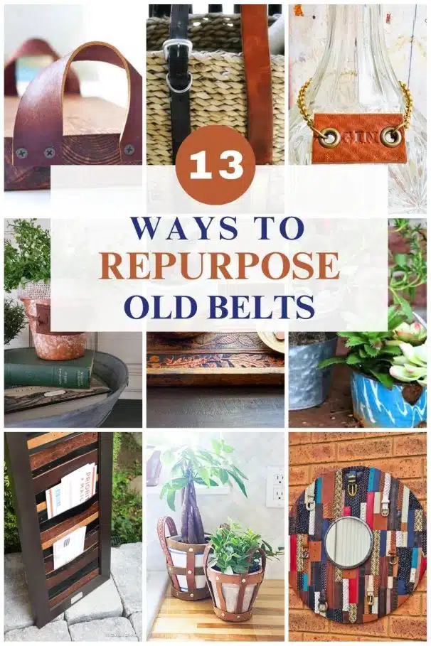 repurpose old belts