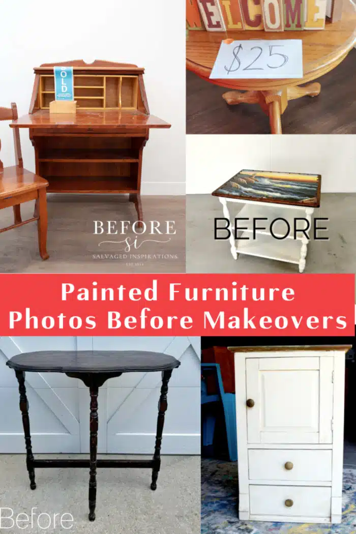 furniture before makeovers