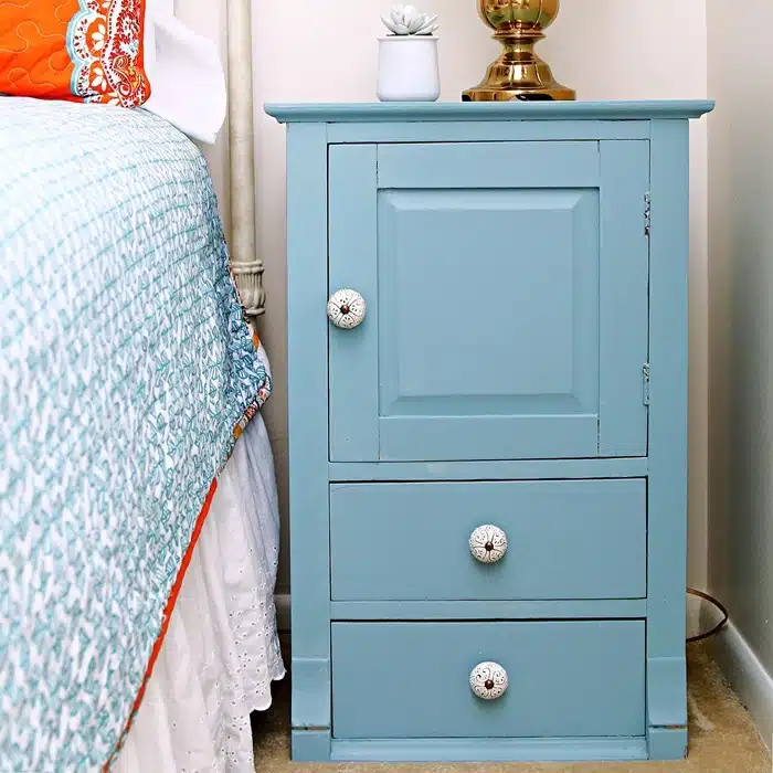 furniture painted with oops paint
