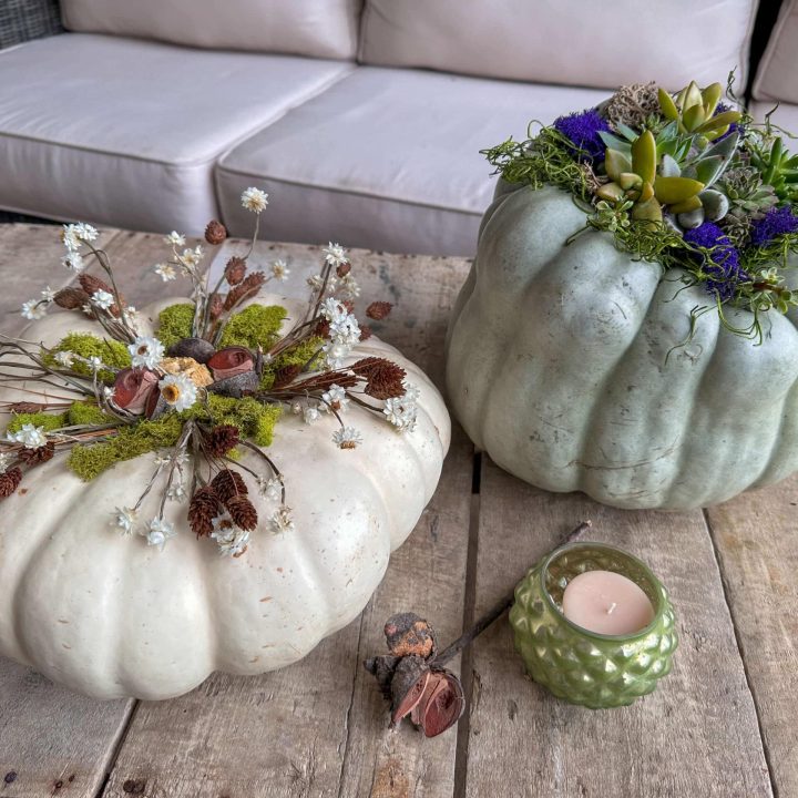 diy pumpkin centerpieces