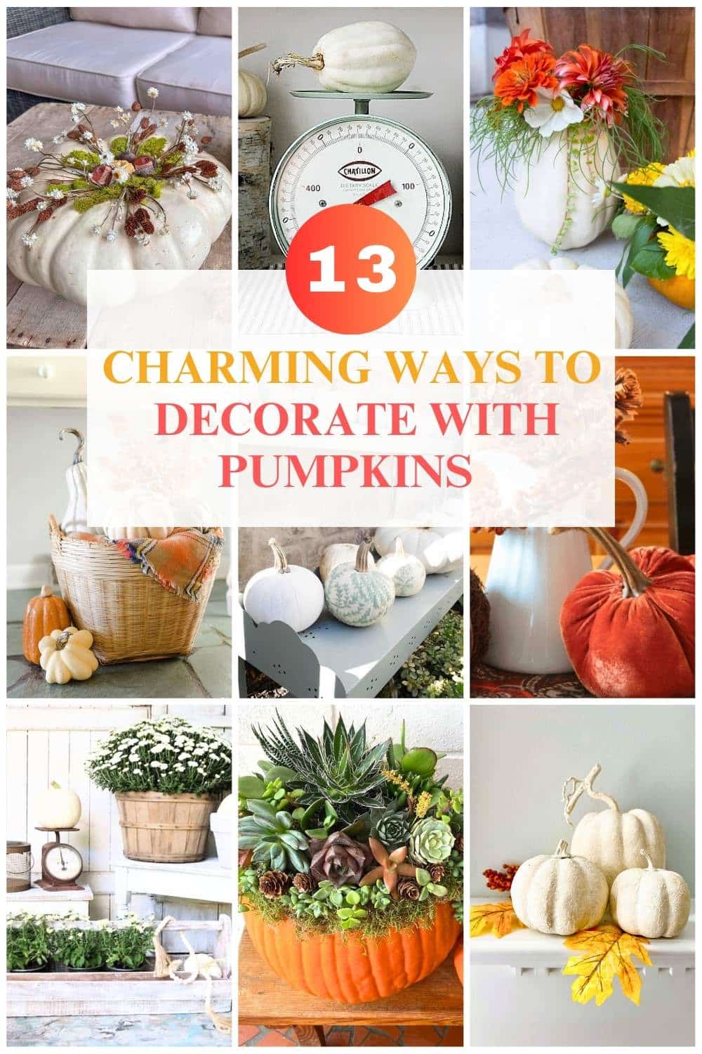 Decorating With Pumpkins