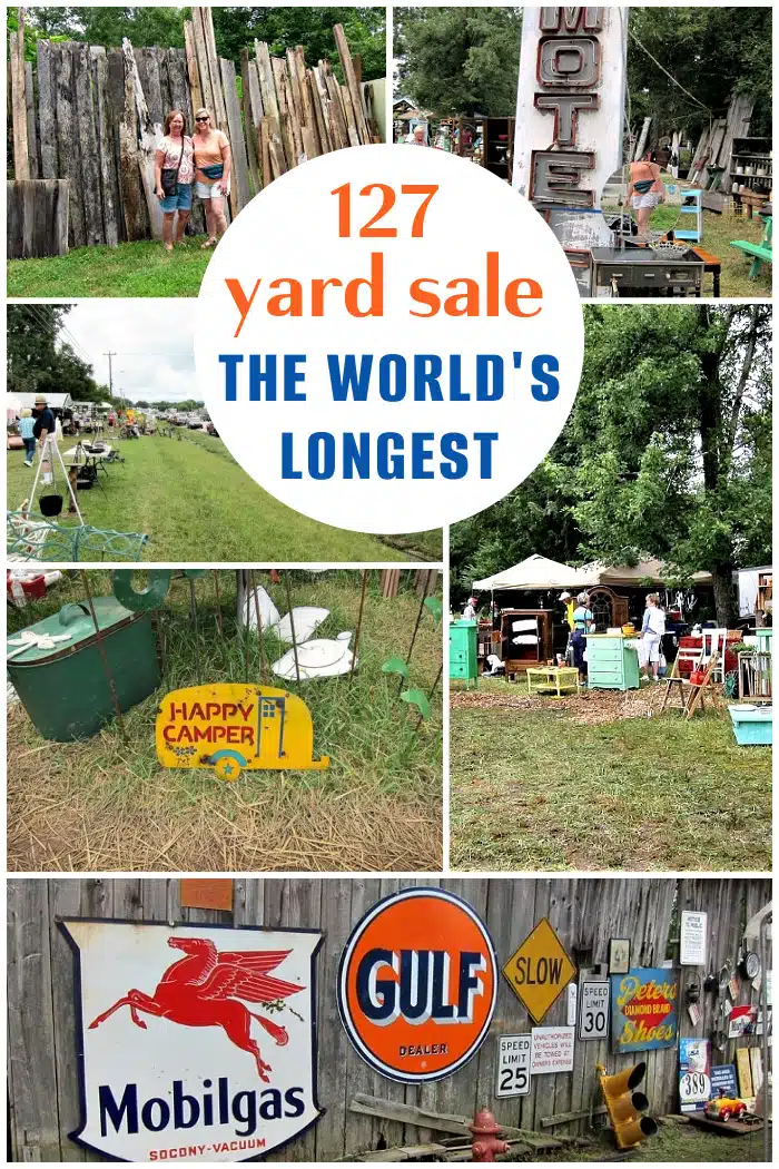 the worlds longest yard sale 127 highway sale