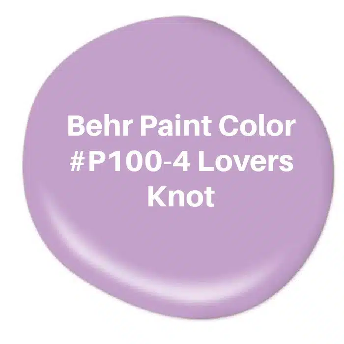 Behr Paint Color Lovers Knot