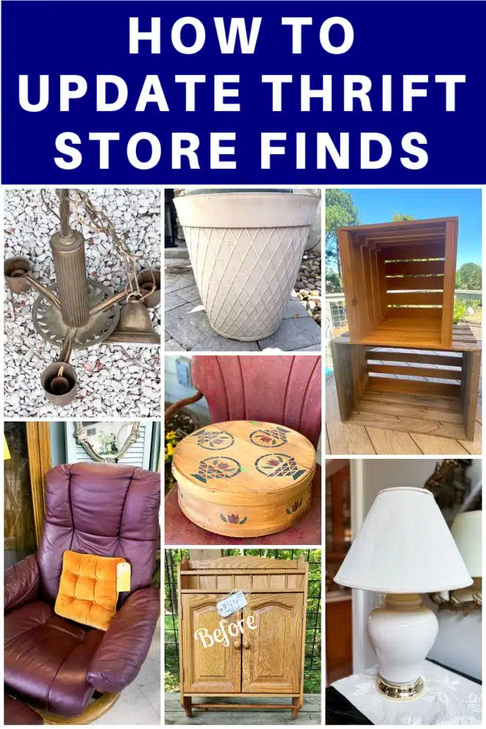 How to update thrift store finds