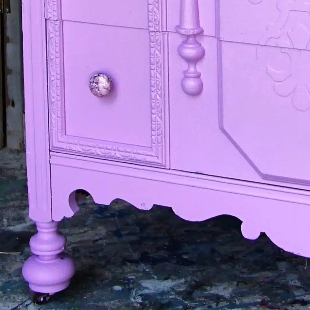 new furniture knobs from Hobby Lobby for painted furniture