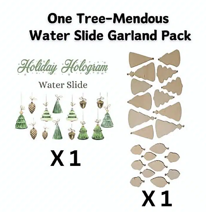 Dixie Belle One Tree-Mendous Water Slide Garland Pack