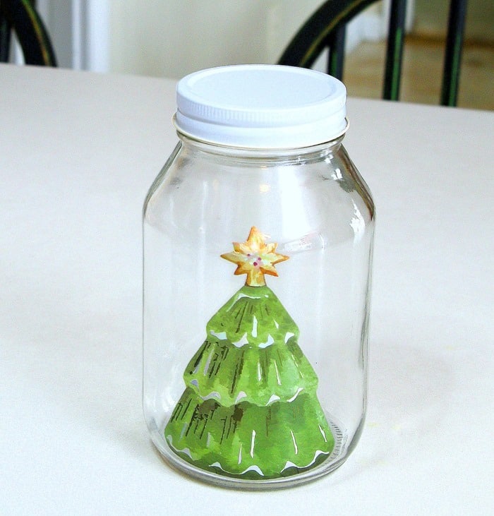 Holographic Christmas transfer craft