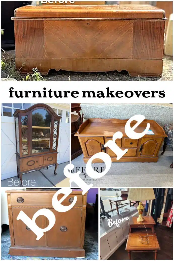 furniture makeovers before