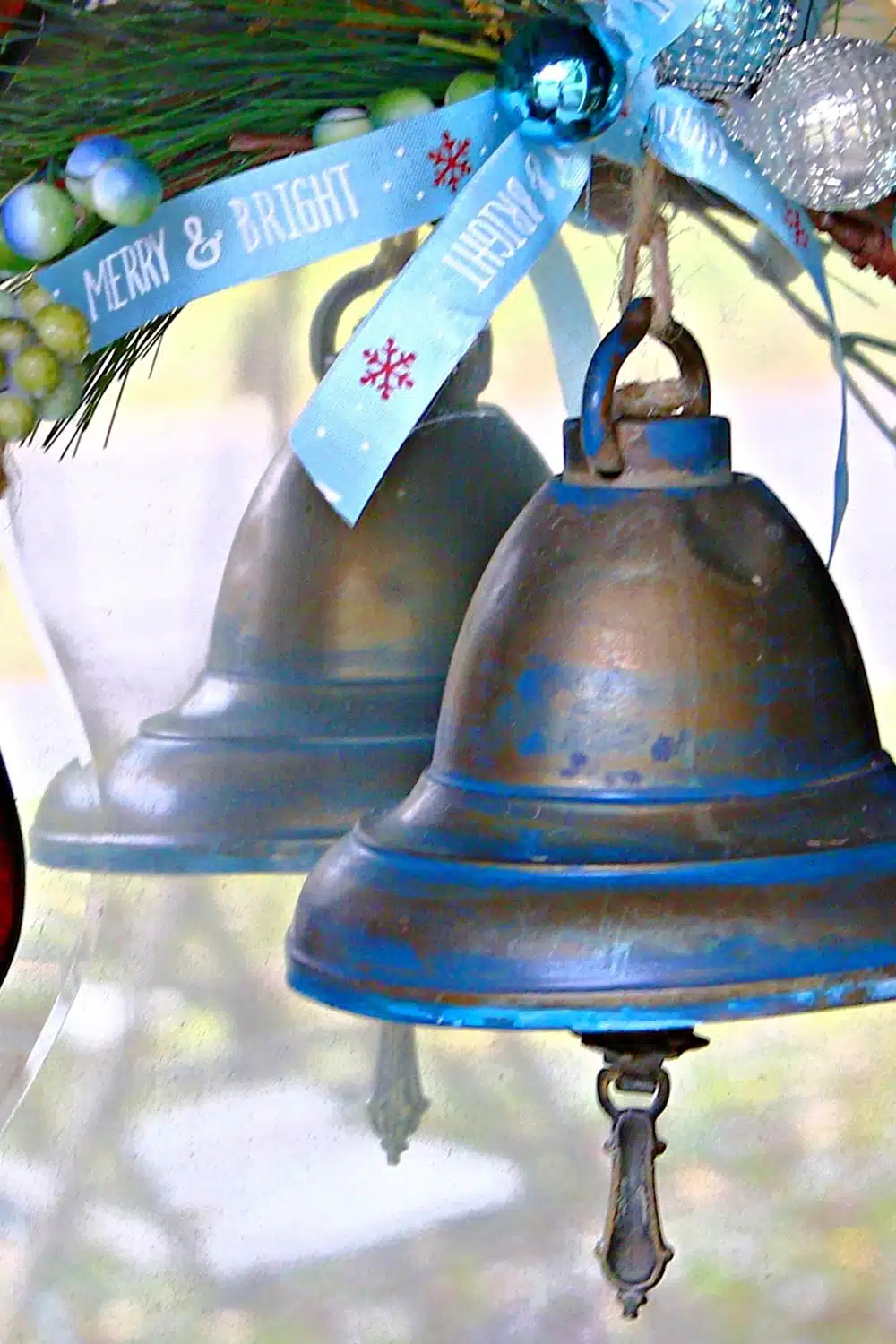 this brass bell is a repurpose project