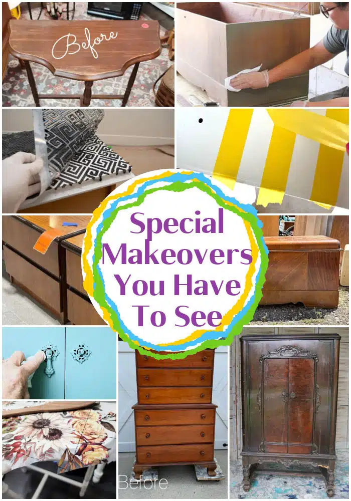 special furniture makeovers