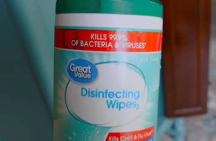 wet distress paint with disinfecting wipes