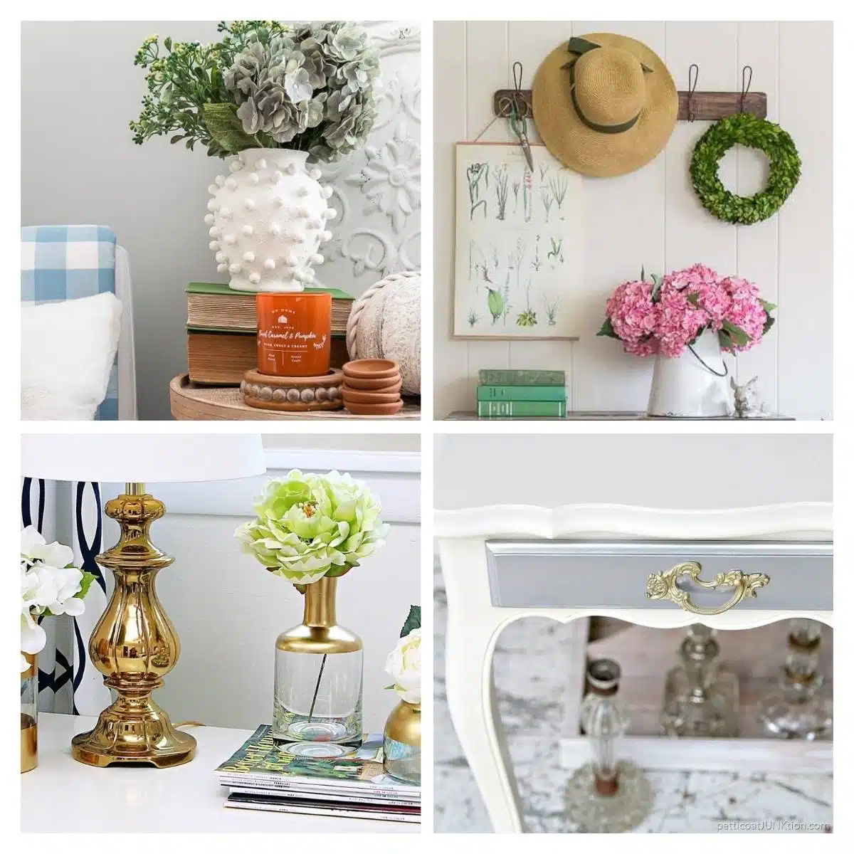 4 image collage designer worthy decor