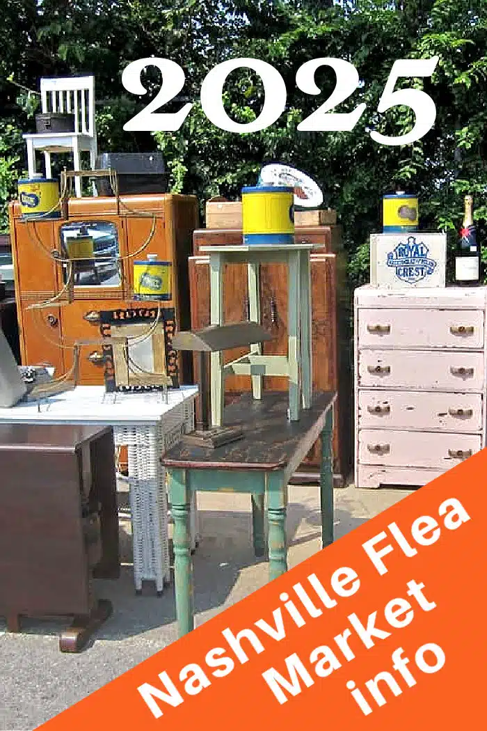 Nashville Flea Market shopping information for 2025 at the Fairgrounds Nashville