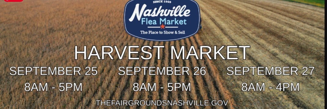 Nashville Flea Market September 2026