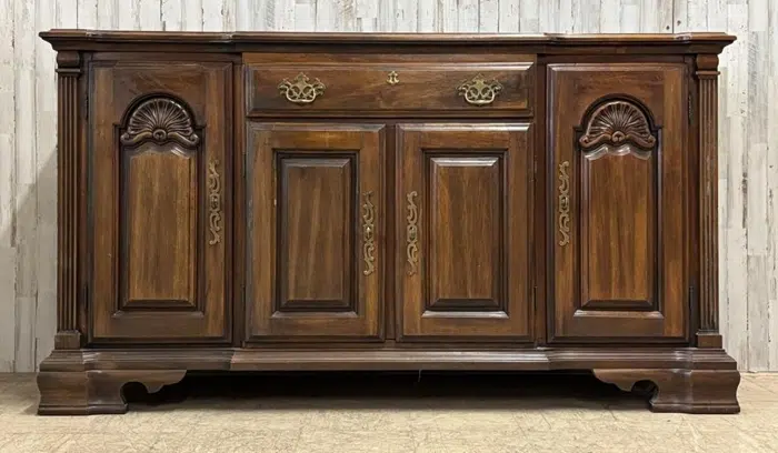 seven dollar all wood buffet bought at auction