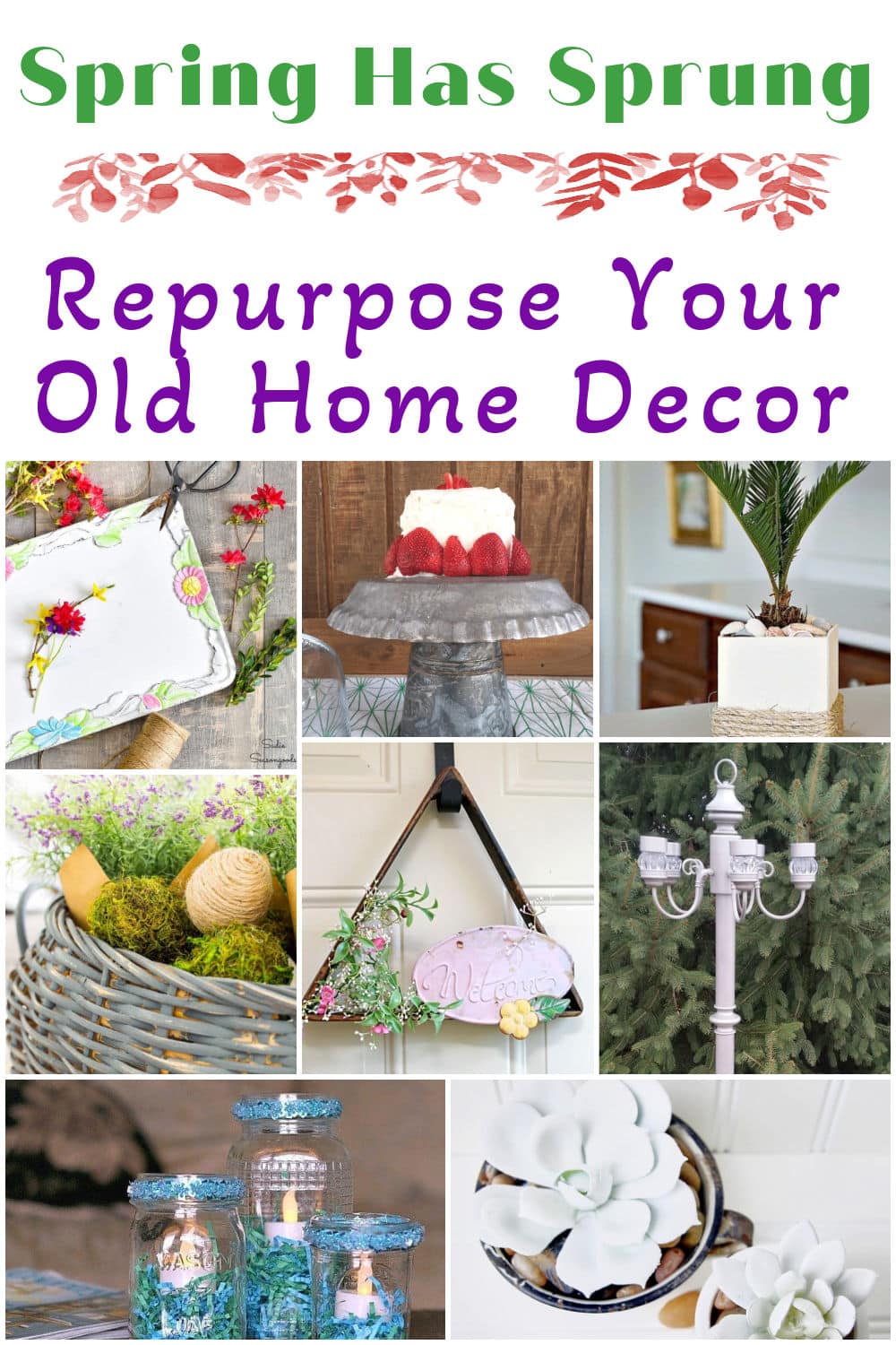 repurpose your old home decor