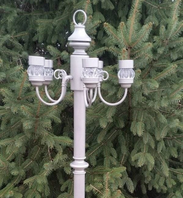 repurposed chandelier from My Repurposed Life