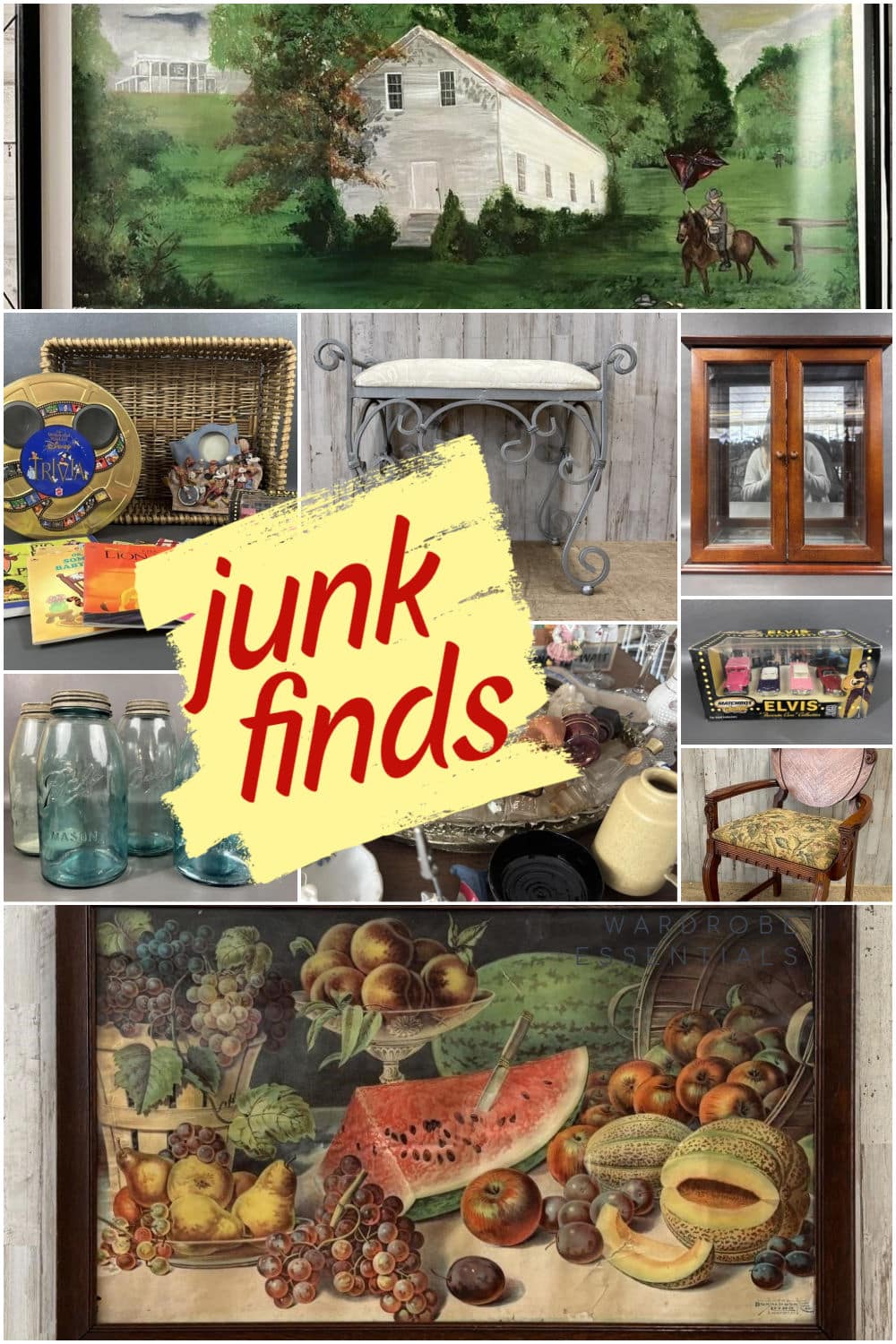 Junk finds from my favorite junk shop and an online auction