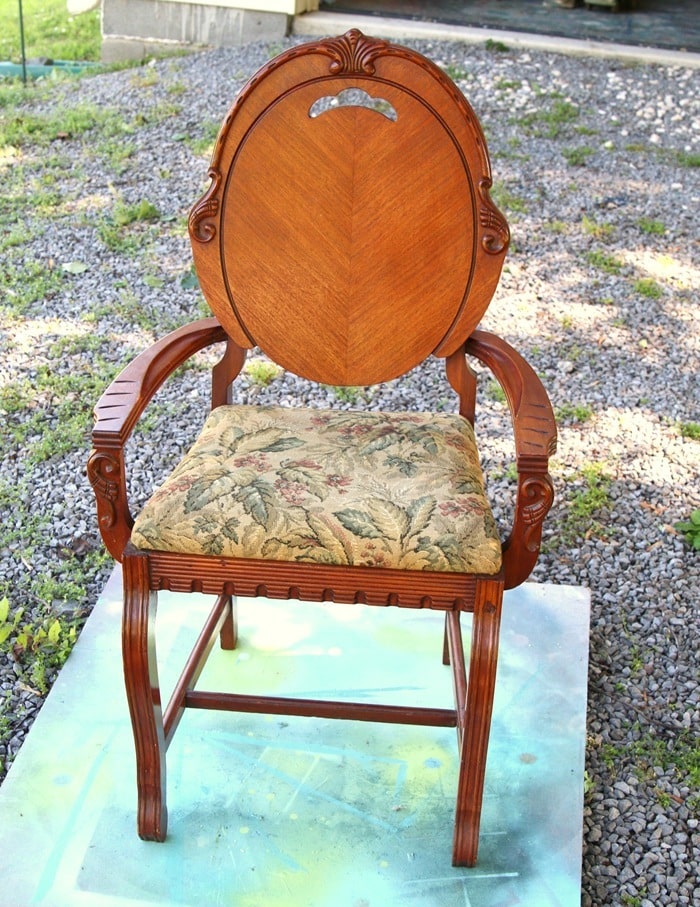 vintage waterfall chair