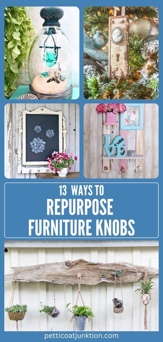how to repurpose furniture knobs
