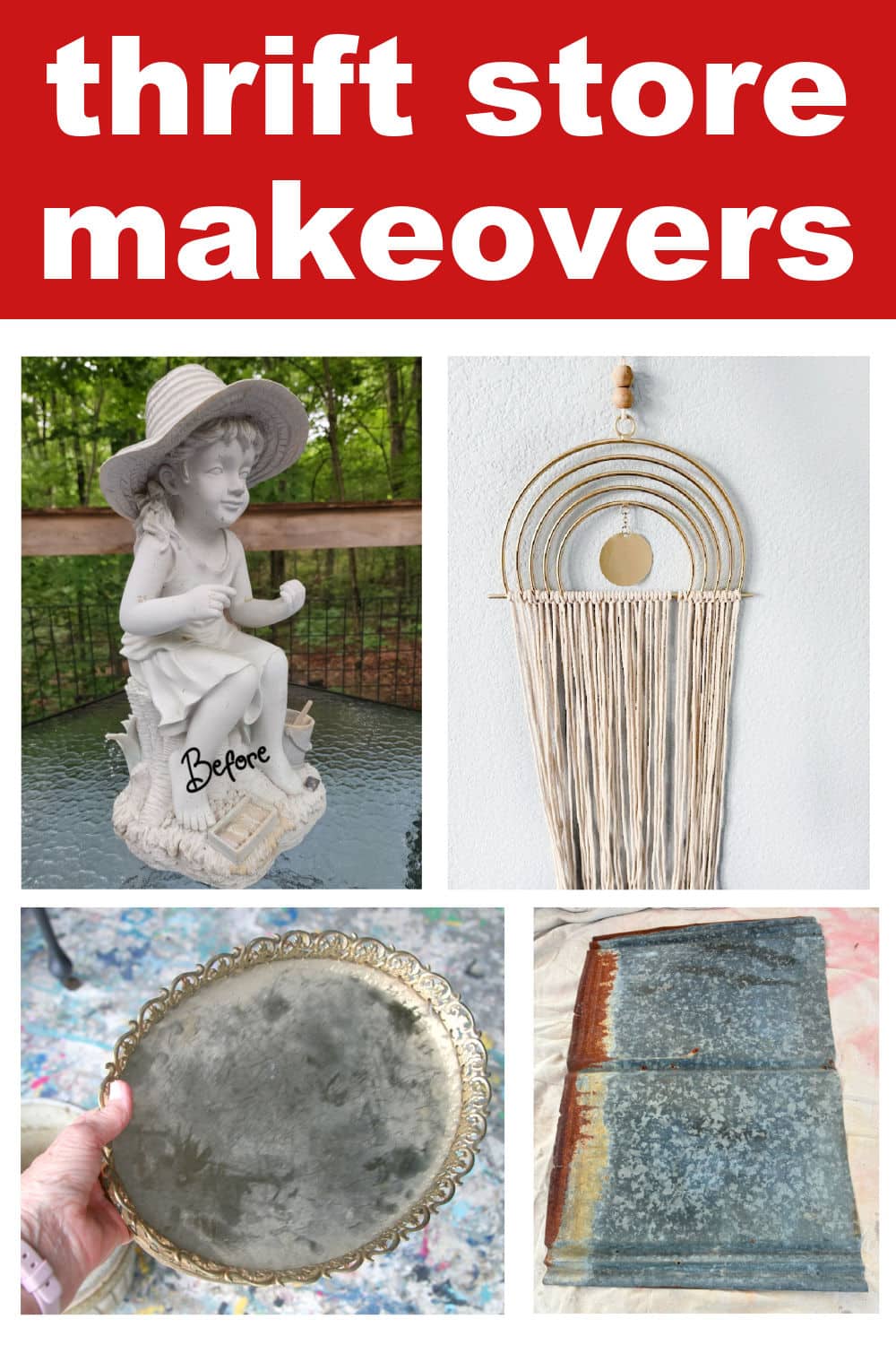 thrift store makeovers before photos
