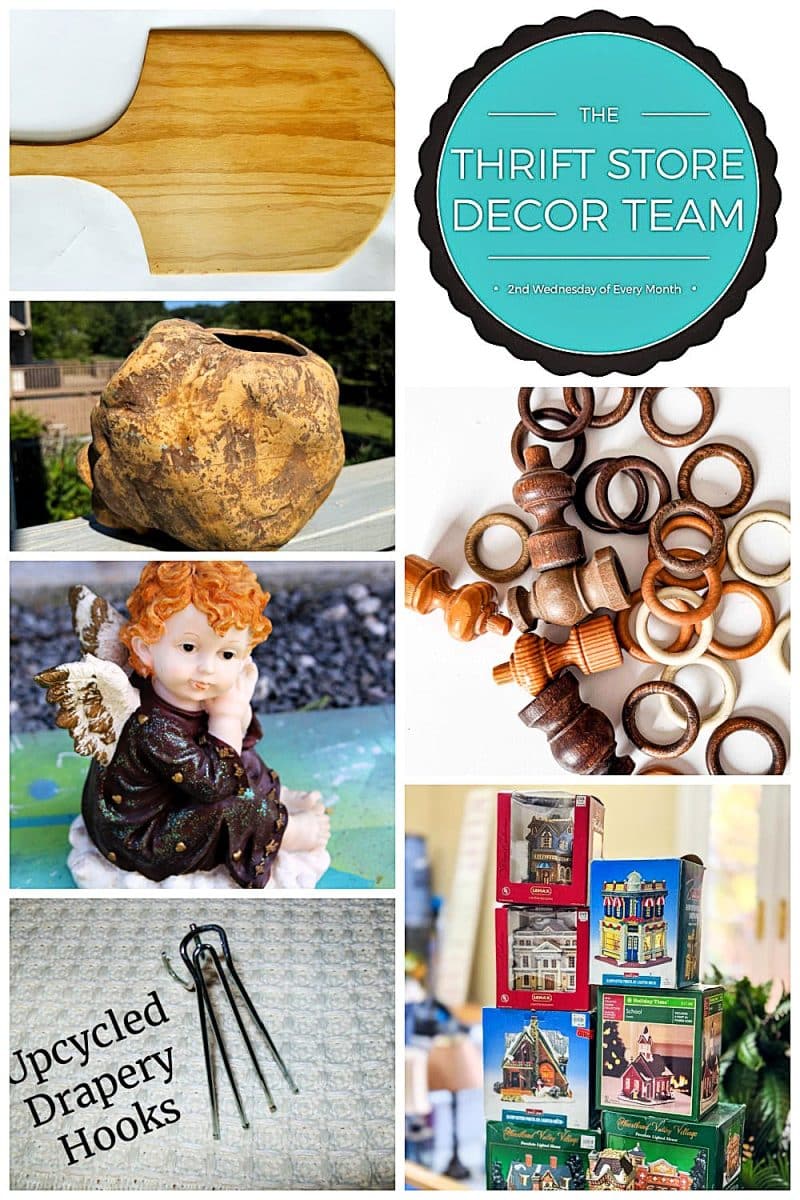 projects from the thrift store decor team with fantastic makeovers