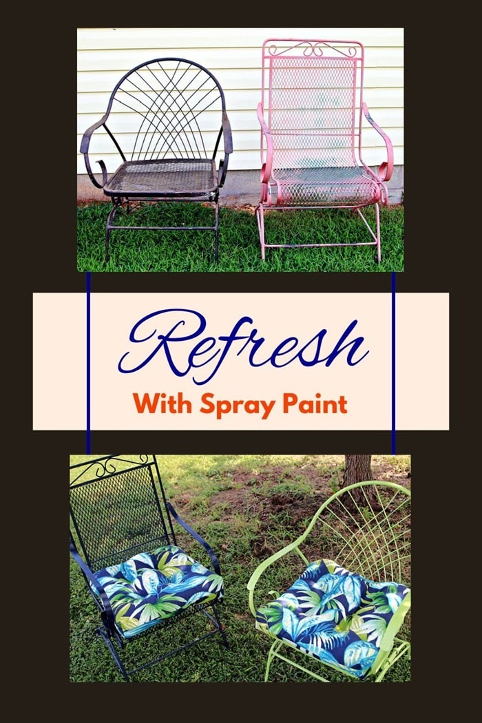 painting outdoor furniture - 1