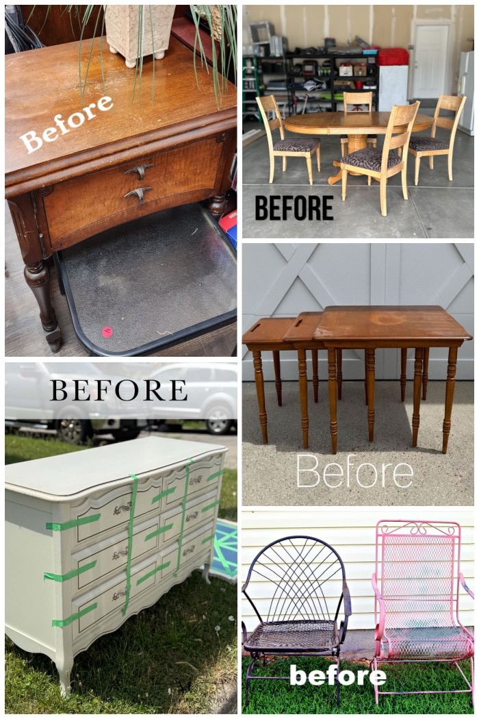 Furniture Fixer Upper makeover projects