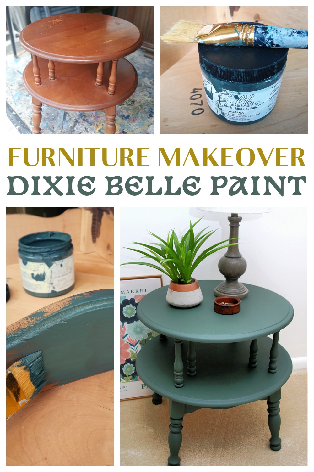 Furniture Makeover With Dixie Belle Paint