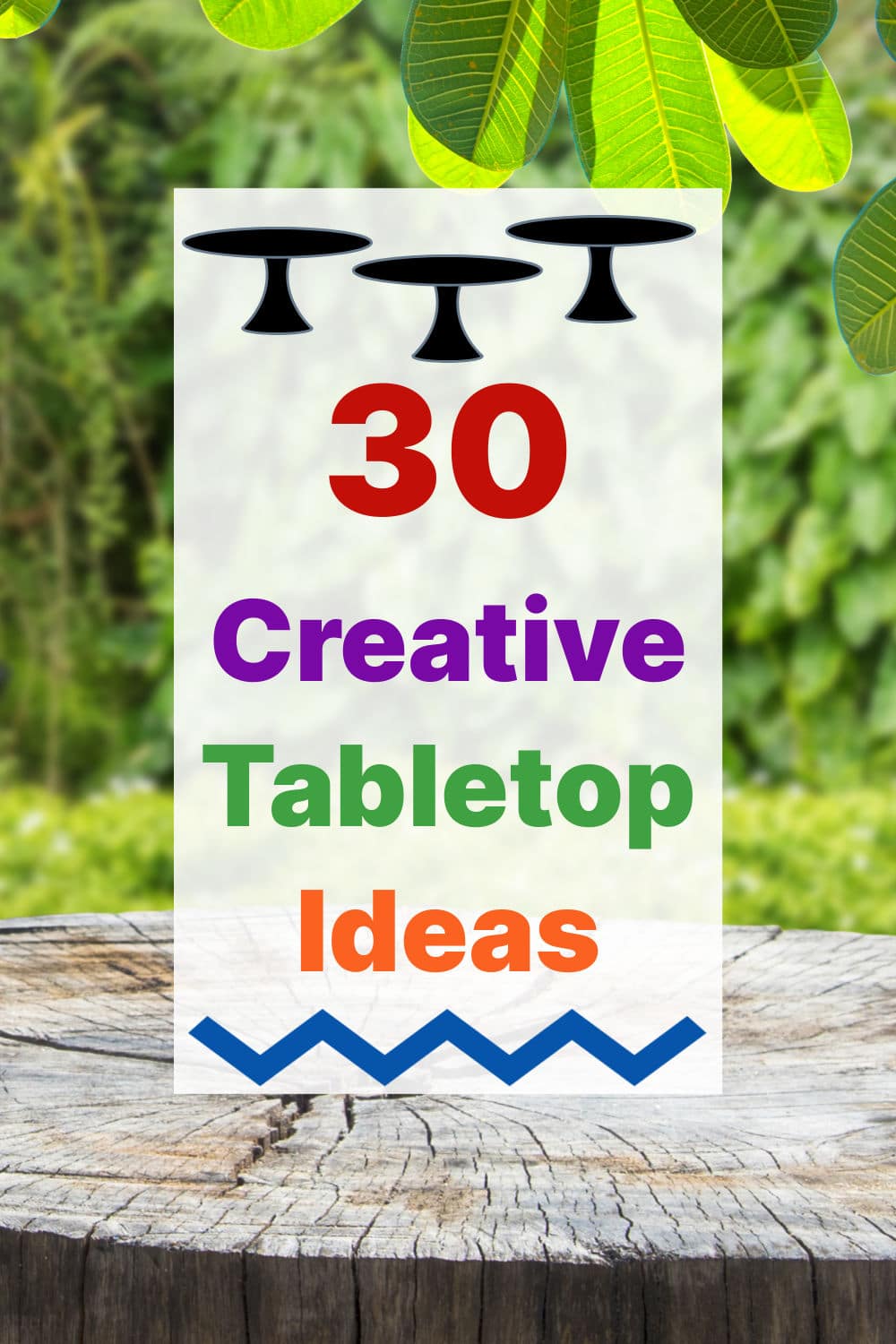 creative tabletop ideas
