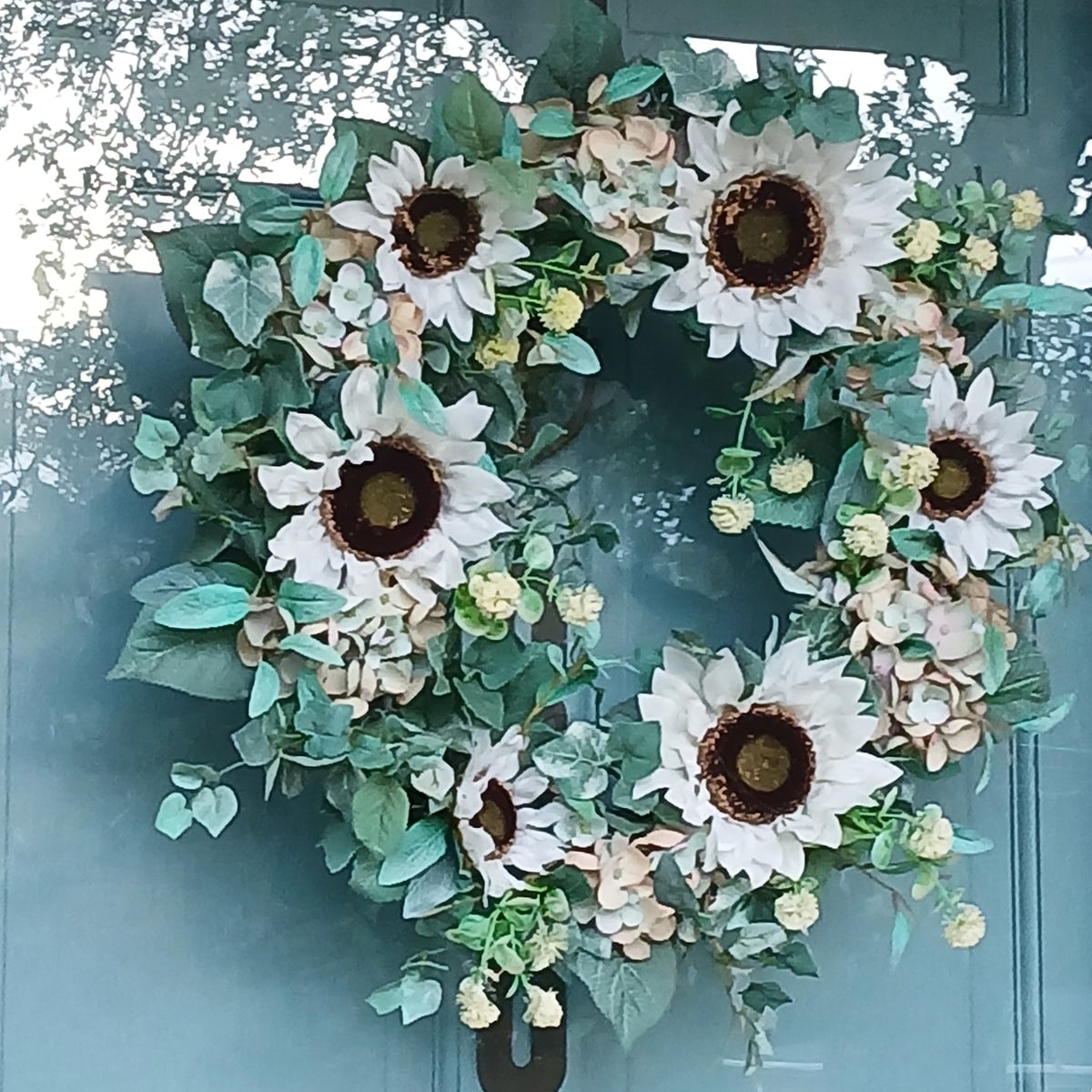 diy sunflower wreath diy sunflower wreath