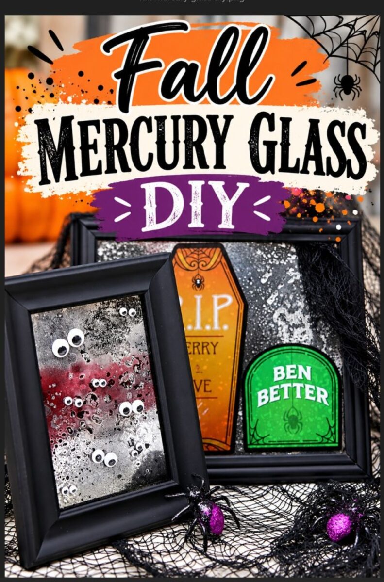 fall mercury glass diy idea from Petticoat Junktion fall mercury glass diy idea from Petticoat Junktion