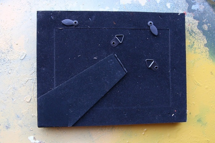 how to make mercury glass for mirrors and picture frames using metallic spray paint (12)