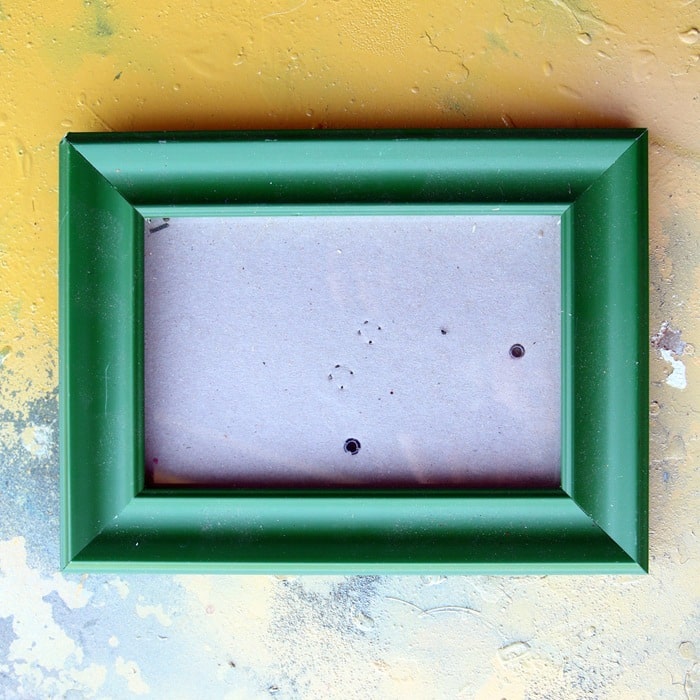 how to make mercury glass for mirrors and picture frames using metallic spray paint (13)