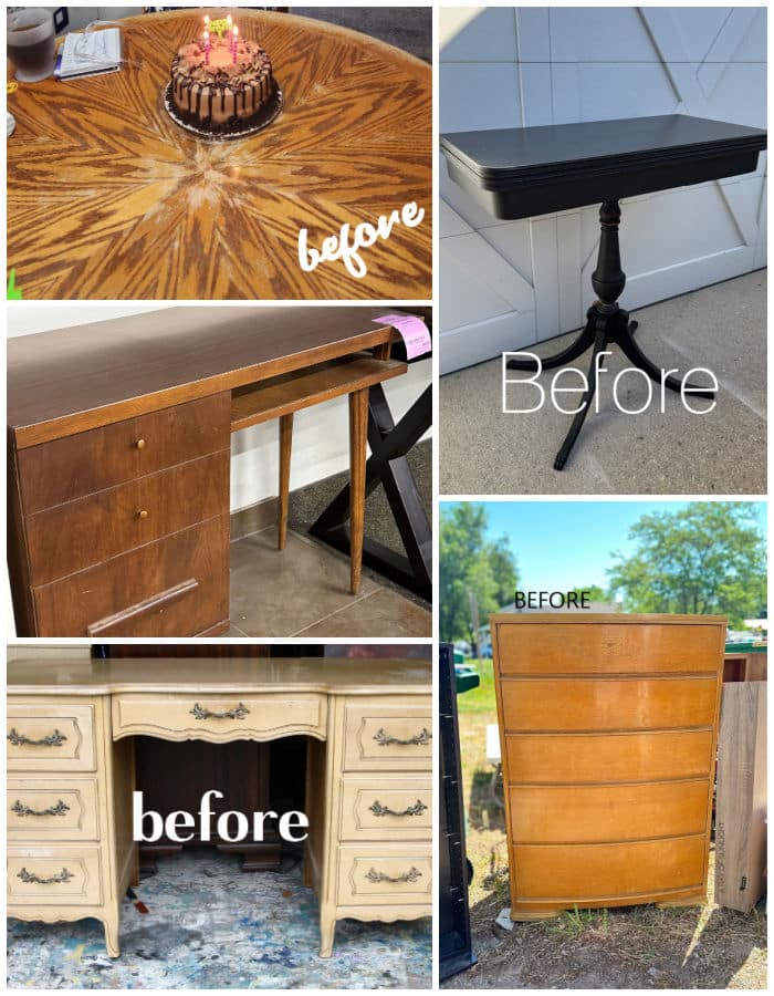 Furniture makeovers by the Furniture Fixer Upper Team