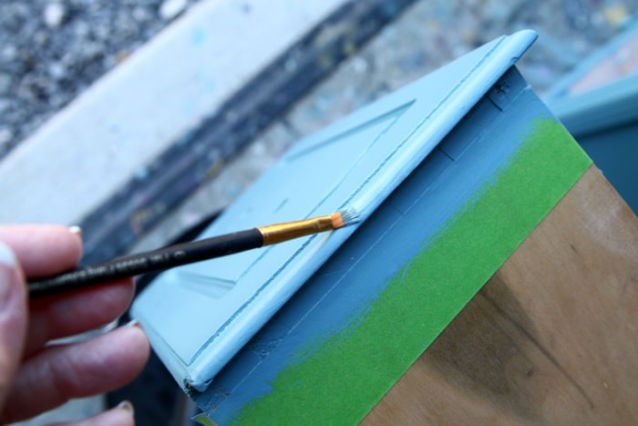 how to paint a French Provincial Desk (12)