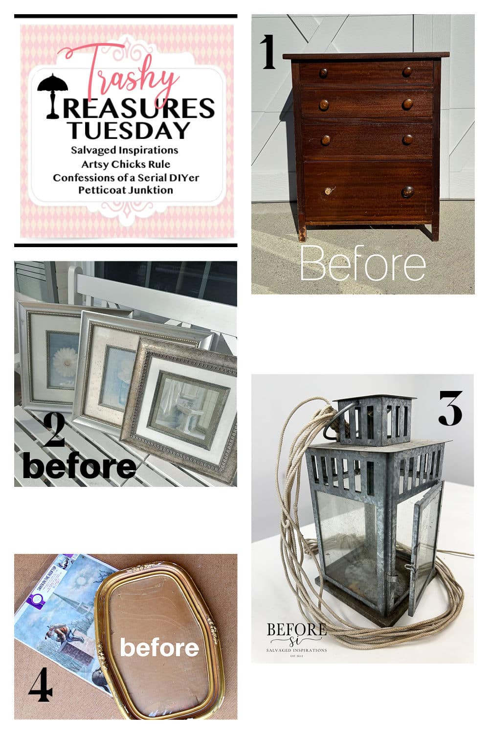 Trashy Treasures Tuesday Makeovers