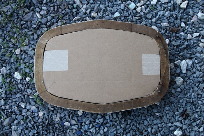 antique picture frame to be upcycled (3)