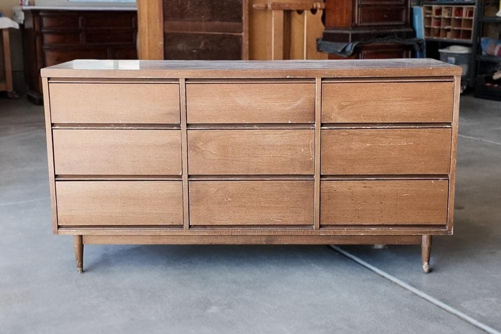 how to re-stain furniture