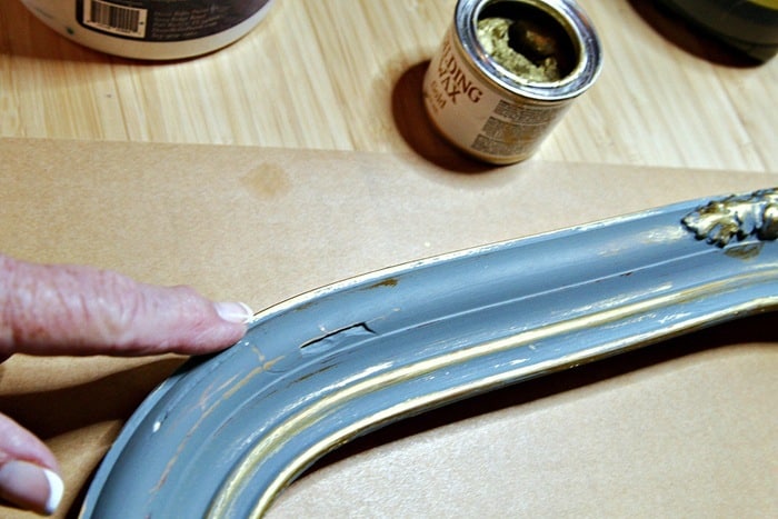 how to add gilding to home decor