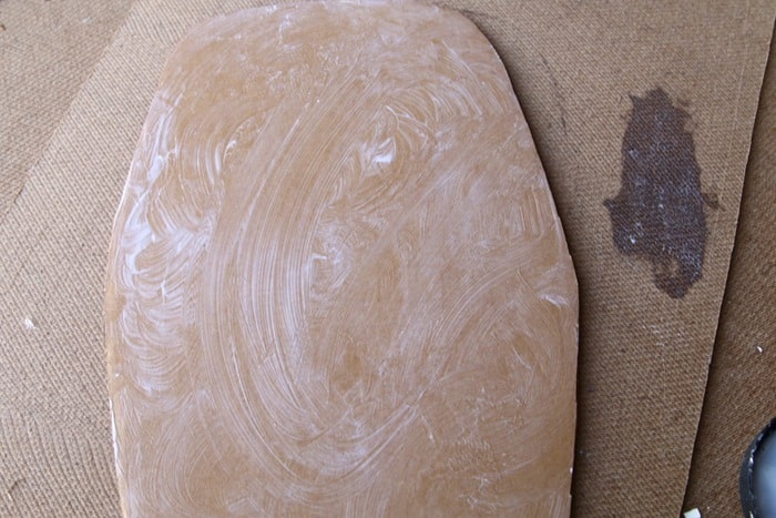 how to decoupage with rice paper and paint sealer instead of Mod Podge (8)