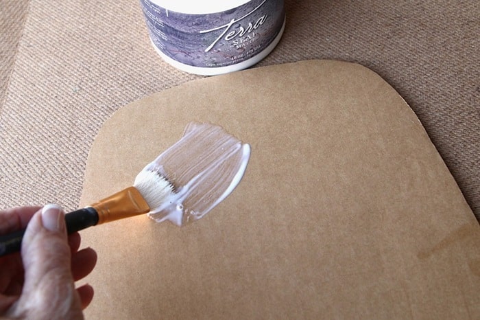how to decoupage with rice paper for a picture frame upcycle