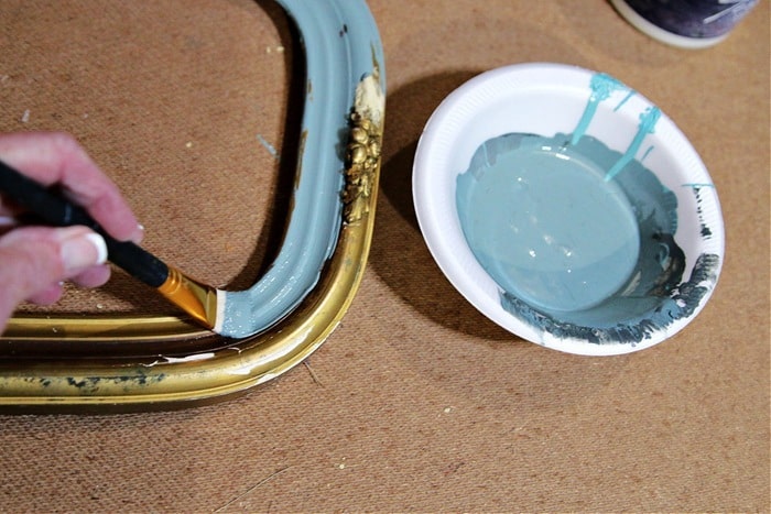 how to paint a picture frame (1)