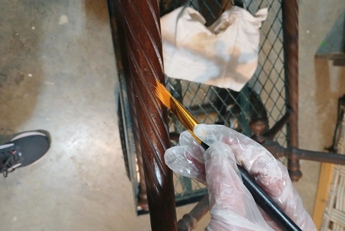 how to refresh stained furniture (4)