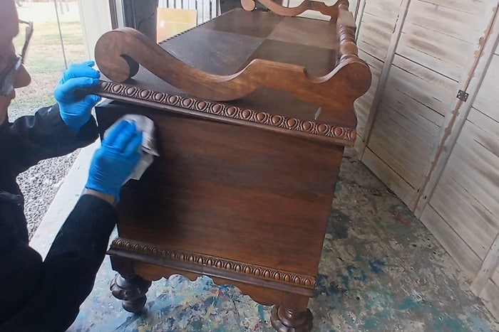 how to wax furniture